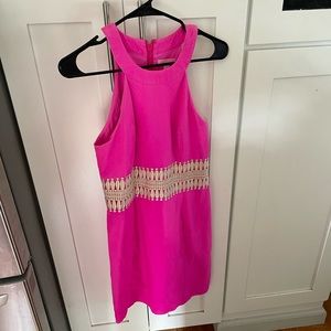 Lilly Pulitzer size 6 hot pink dress